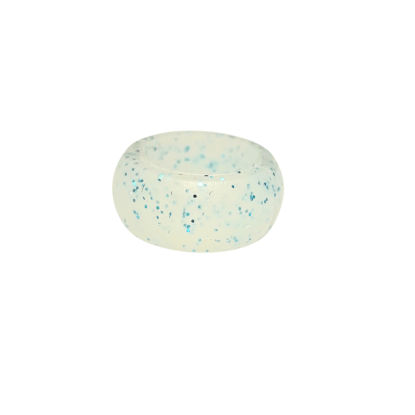 Kowy® Elos: Clear Turquoise Glitter GLOW